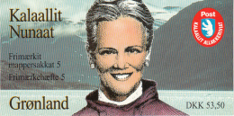 Greenland Booklet 1997 Butterflies, Queen Margrethe - Cuadernillos