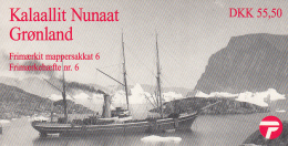 Greenland Booklet 1998 Ships - Gertrud Rask, Hans Egede - Postzegelboekjes
