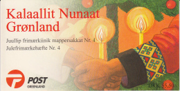 Greenland Booklet 1999 Christmas - Hand Writing Letter, Handshake - Postzegelboekjes