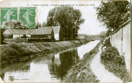 59 - VIEUX CONDE - Chemin Des Prés Sur Le Canal Du Jard - Vieux Conde