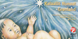 Greenland Booklet 2009 Christmas - Star, Family, Baby - Markenheftchen