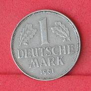 GERMANY FEDERAL REPUBLIC 1 MARK 1961 G -    KM# 110 - (Nº18040) - 1 Marco