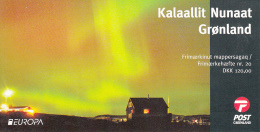 Greenland Booklet 2012 EUROPA Northern Lights, Icebergs - 2012