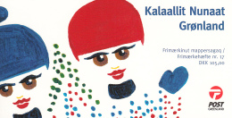 Greenland Booklet 2012 Christmas Children As Christmas Trees, Ornaments - Markenheftchen