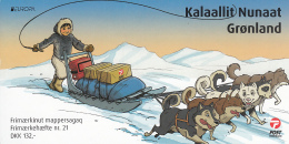 Greenland Booklet 2013 EUROPA - Mail Delivery - Via Dogsled, Postal Trucks - Carnets