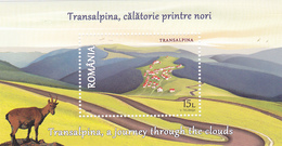 ROMANIA, 2016,TRANSALPINA, Tourism, Nature, Road, Souvenir Sheet, MNH (**) - Ongebruikt