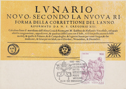 Carte Maximum  1er  Jour   VATICAN    4éme  Centenaire  De  La   Réforme  Du   Calendrier   GrégorienI     1982 - Cartoline Maximum