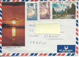 Tahiti Timbres 112, 27, 28 1977 - Brieven En Documenten