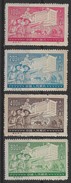 CHINE 1951 - Timbres N°929A à N°929D (4 Valeurs) - Neufs - Réimpressions Officielles