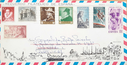 ESPANA RECUERDO FILATELICO / SPAIN - Sellos Para Coleccionistas - Serie Completa Conmemorativa /full Set 1967 Circulated - Feuillets Souvenir