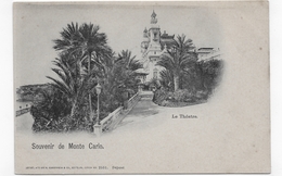 Delcampe - MONTE CARLO - LE THEATRE - CPA NON VOYAGEE - Opernhaus & Theater