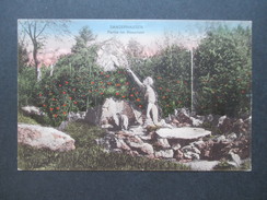 AK 1910er Jahre Sangerhausen Rosarium / Rosengarten. Mitteldeutscher Kunstverlag F. Heberlein, Meerane I. Sa. - Sangerhausen