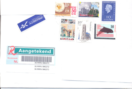 2000. Netherlands, The Letter Sent By Registered Post To Moldova - Cartas & Documentos