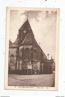 Cp , 76 , VEULES LES ROSES ,l'église , Vierge - Veules Les Roses