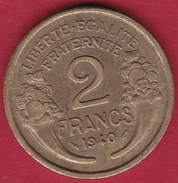 France 2 Francs Morlon - 1940 - Other & Unclassified