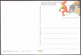 Finnland Finland Finlande - 4. Serie Weihnachtspostkarten (MiNr: P 179/81) - 1993  !!lesen/read/lire!! - Postal Stationery