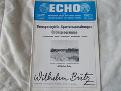 ECHO LTD Professional Circus And Variety Journal Independent International N° 386 April 1974 - Unterhaltung