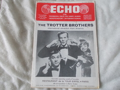 ECHO LTD Professional Circus And Variety Journal Independent International N° 369 November 1972 - Entretenimiento
