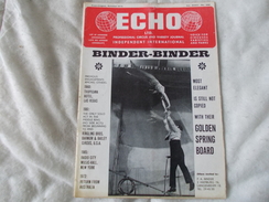 ECHO LTD Professional Circus And Variety Journal Independent International N° 368 October 1972 - Entretenimiento