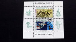 Zypern Türk. 127/8 Block 4 Oo/ESST, EUROPA/CEPT 1983, Piri Reis (1470-1554), Türkischer Geograph - Usados