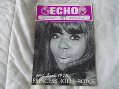 ECHO LTD Professional Circus And Variety Journal Independent International N° 359 January 1972 - Unterhaltung