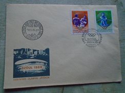 D147452 Hungary  FDC Seoul  1988 - Summer 1988: Seoul