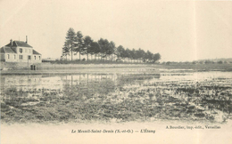 LE MESNIL SAINT DENIS - L'étang. - Le Mesnil Saint Denis