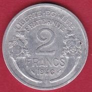 France 2 Francs Morlon Aluminium - 1946 B - Sonstige & Ohne Zuordnung