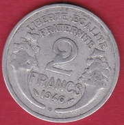 France 2 Francs Morlon Aluminium - 1946 B - Sonstige & Ohne Zuordnung