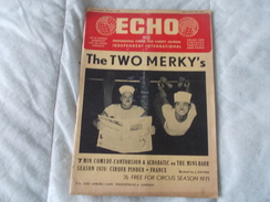 ECHO LTD Professional Circus And Variety Journal Independent International N° 344 October 1970 - Divertimento