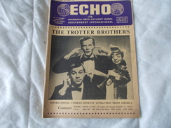 ECHO LTD Professional Circus And Variety Journal Independent International N° 333 November 1969 - Unterhaltung