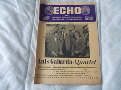 ECHO LTD Professional Circus And Variety Journal Independent International N° 332 October 1969 - Unterhaltung