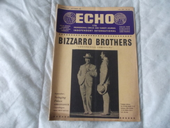 ECHO LTD Professional Circus And Variety Journal Independent International N° 331 September 1969 - Unterhaltung