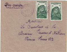 CTN48/2 - GUINEE LETTRE MAMOU NOVEMBRE 1949 - Cartas & Documentos