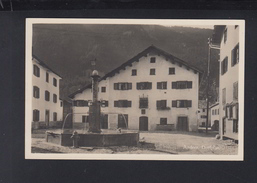 Schweiz AK Andeer Dorfplatz 1932 - Andeer