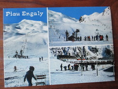 CPSM - ARAGNOUET. 65 . VALLEE D'AURE - Pistes De Ski Et Centre Commercial - Carte écrite - Aragnouet
