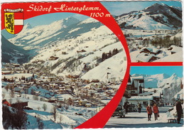 Skidorf  Hinterglemm , 1100 M.- Salzburger  Land - Österreich/Austria - Saalbach