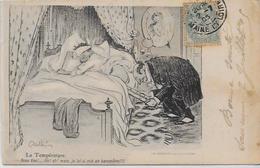 CPA Abel Faivre L'assiette Au Beurre Médecin Médecine Satirique Caricature Circulé 1905 - Faivre