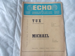 ECHO LTD Professional Circus And Variety Journal Independent International N° 288 February 1966 - Entertainment