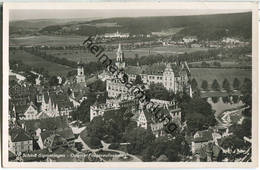 Sigmaringen - Schloss - Fliegeraufnahme - Foto-Ansichtskarte - Sigmaringen