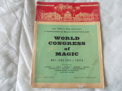 ECHO LTD Professional Circus And Variety Journal Independent International N° 267 May 1964 - Unterhaltung