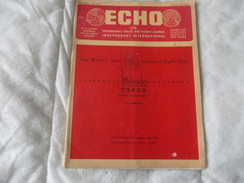 ECHO LTD Professional Circus And Variety Journal Independent International N° 266 April 1964 - Divertissement
