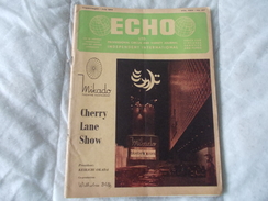 ECHO LTD Professional Circus And Variety Journal Independent International N° 257 July 1963 - Amusement