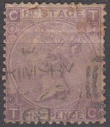 Great Britain 1865 Cancelled, Wmk 24, See Notes, Sc# 45 (plate 6) - Usados
