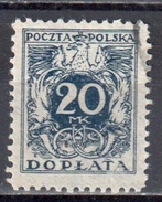 Poland 1921 - Postage Due - Mi.42 - Used - Segnatasse