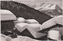 SUISSE,HELVETIA,SWISS,SWITZERLAND,CHANDOLIN,VALAIS,ANNIVIERS,NEIGE,1962 - Anniviers