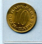 1965  10 PARA - Joegoslavië