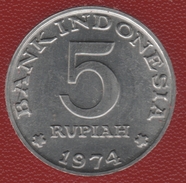 INDONESIA 5 RUPIAH 1974 Planning Familial KM# 37 - Indonesien