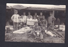 Carte Photo Militaria Lager Hammelburg 1913 - Parole 100 ( Photo Alberti Envoi Vers Arthur Bernard Strasbourg ) - Hammelburg