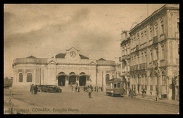 COIMBRA - ESTAÇÃO DOS CAMINHOS DE FERRO - Estação Nova (Ed. Havaneza Central)  Carte Postale - Coimbra